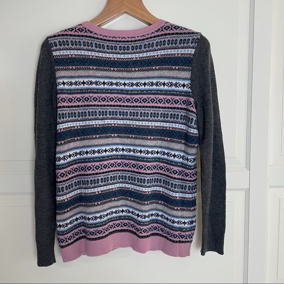 Talbots Nordic fair isle sweater 1202 - Picture 4 of 7